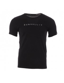 T-Shirt Manche Courte Sun Valley Homme Clowery 9999 Noir