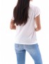 T-Shirt Manche Courte Sun Valley Femme Posey 08 Blanc