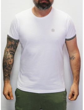 T-Shirt Manche Courte Sun Valley Homme 8CARCO 0052 Blanc
