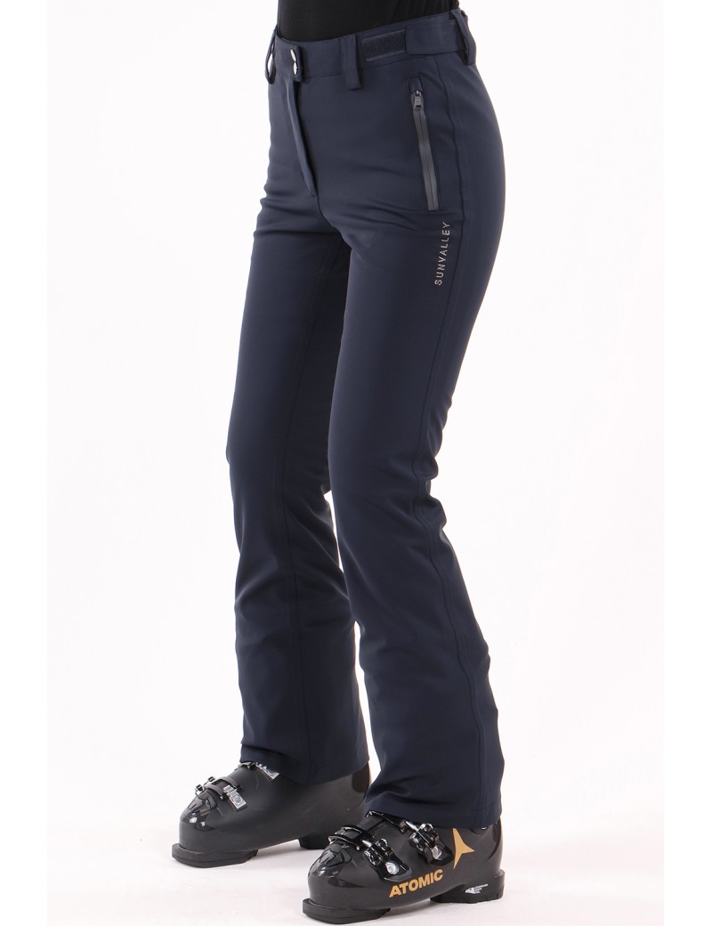 Pantalon de ski femme ceinture-pantalon amovible épaississant anti